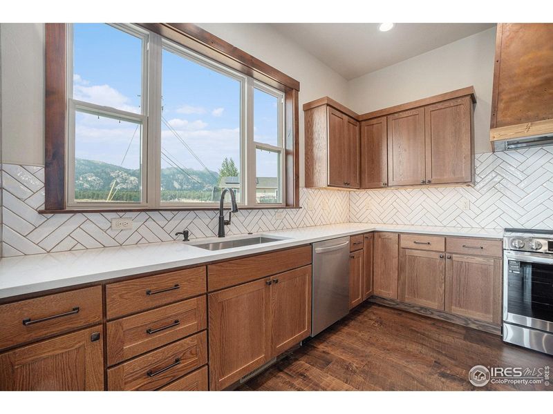 Furnished interior view inside a new home in , Estes Park (Image 5).