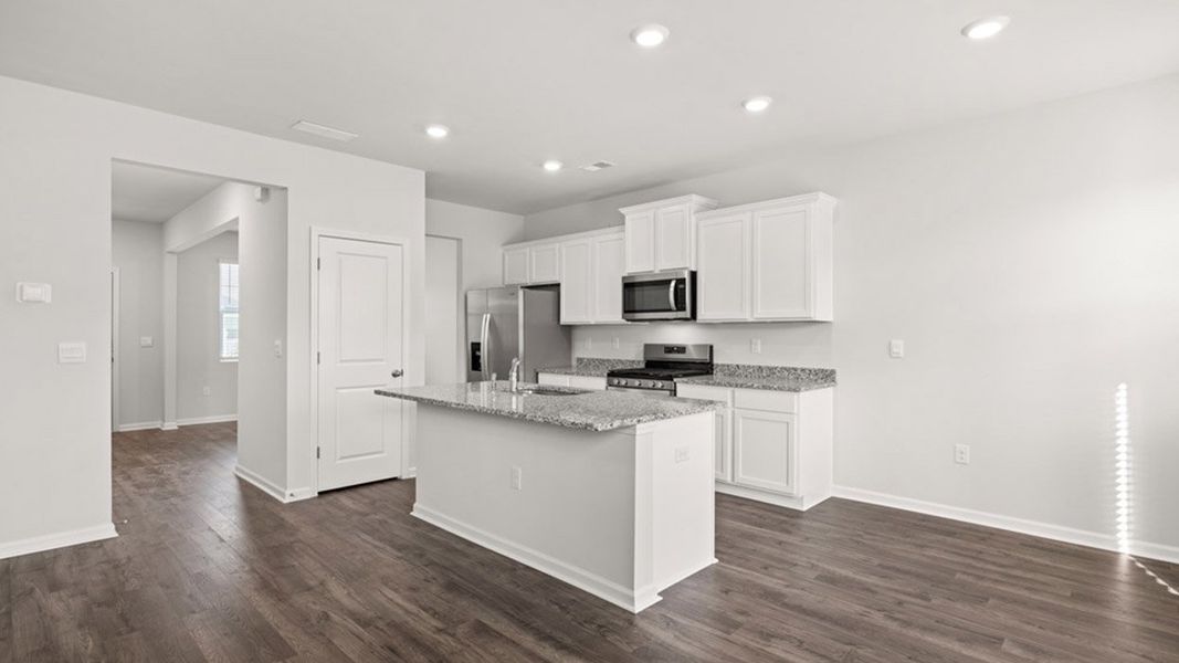 Furnished interior view inside a new home in The Islands, Beech Island (Image 8).
