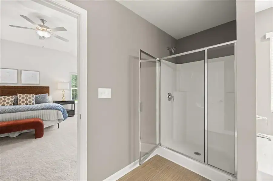 Furnished interior view inside a new home in Walden Park – The Retreat, Jonesboro (Image 34).