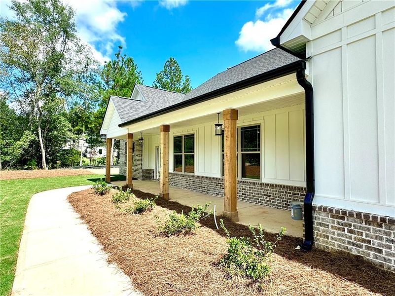 Exterior details and patio area of a home in , Kingston (Image 22).