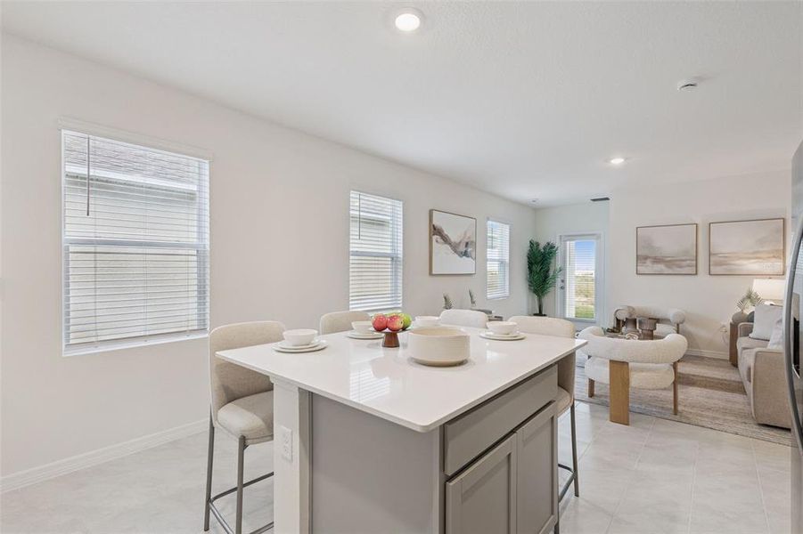 Furnished interior view inside a new home in , Haines City (Image 9).