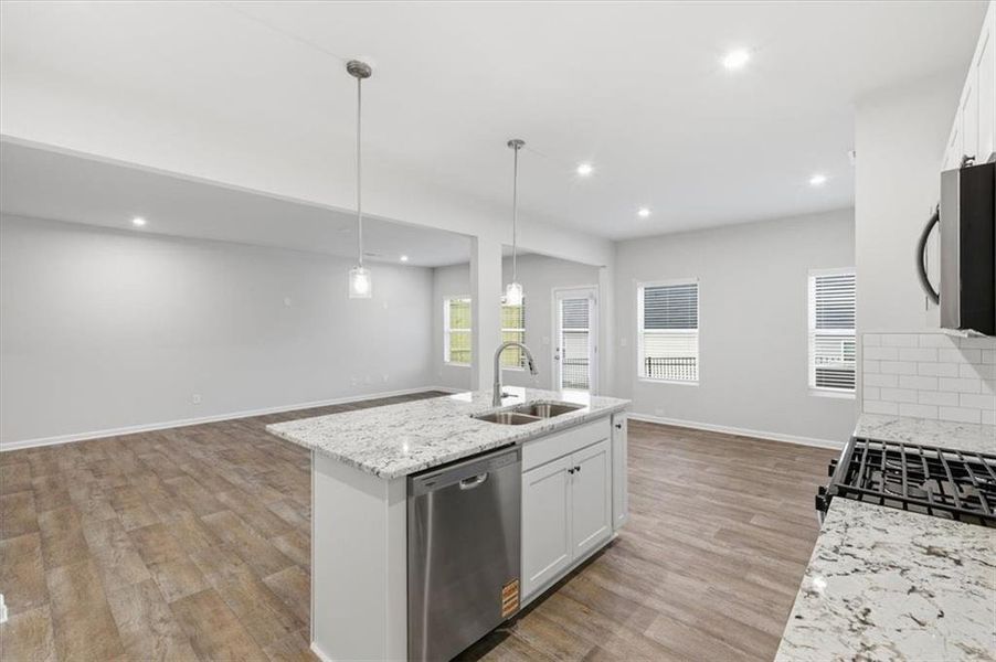 Furnished interior view inside a new home in Park Center Pointe, Mableton (Image 6).