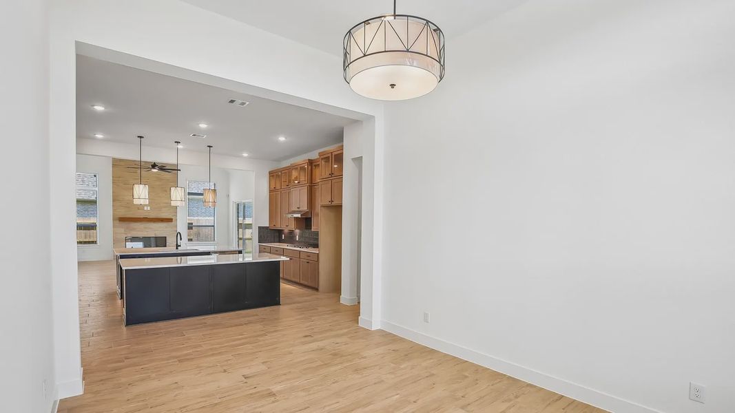 Furnished interior view inside a new home in Riceland 60',65',70', Mont Belvieu (Image 6).