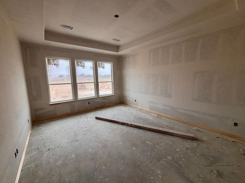 In-progress construction of a new home in Fairview Meadows, New Fairview, TX (Image 9).