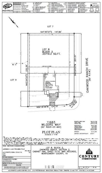 2D floor plan layout of this home in Oakwood Ranch, Willis, TX (Image 3).