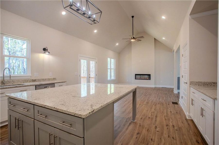 Furnished interior view inside a new home in , Villa Rica (Image 6). Furnished interior view inside a new home in , Villa Rica (Image 6).