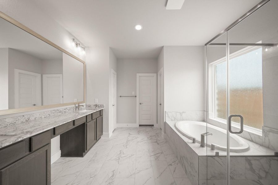 Furnished interior view inside a new home in Morton Creek Ranch, Katy (Image 7).