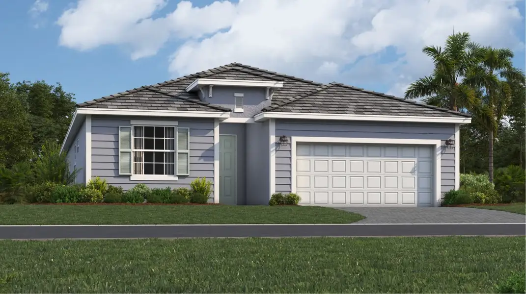 A traditional-inspired exterior