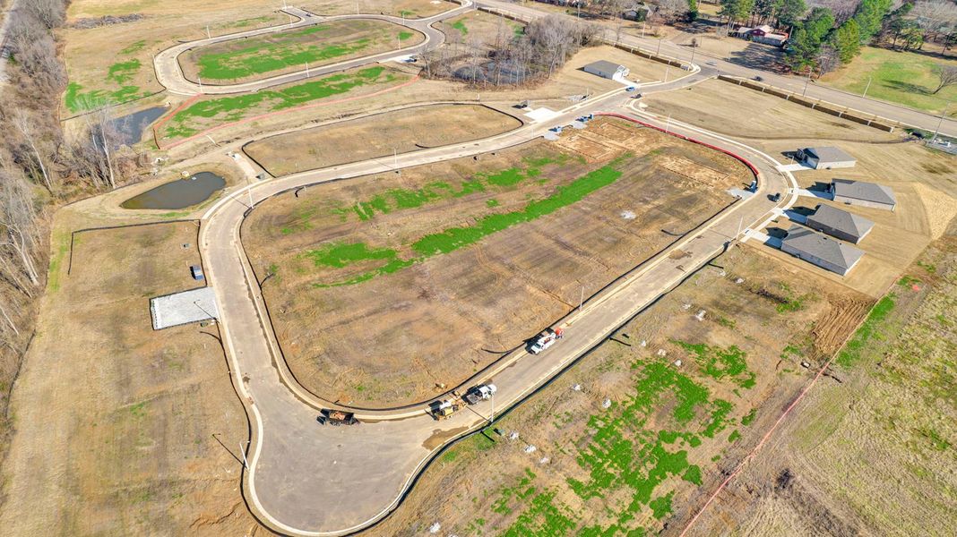 Site preparation for new homesites in Riggs Pointe, Millington (Image 24).