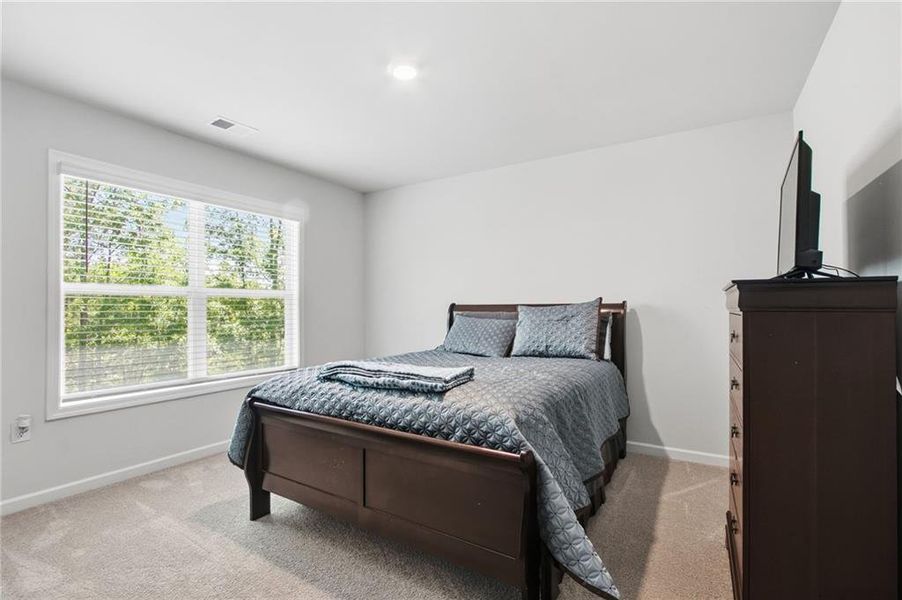 Furnished interior view inside a new home in , Newnan (Image 37).