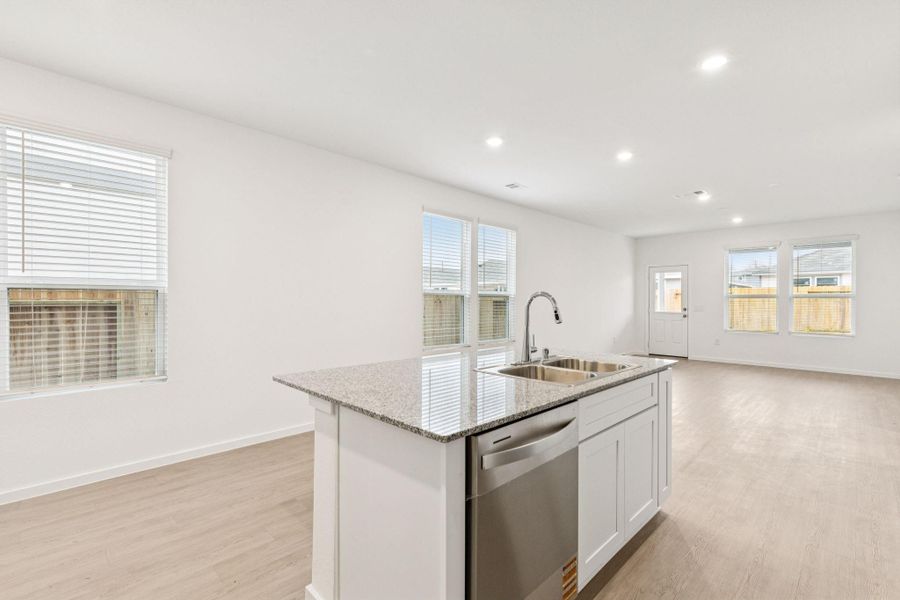 Furnished interior view inside a new home in Decker Farms, Magnolia (Image 6). Furnished interior view inside a new home in Decker Farms, Magnolia (Image 6).