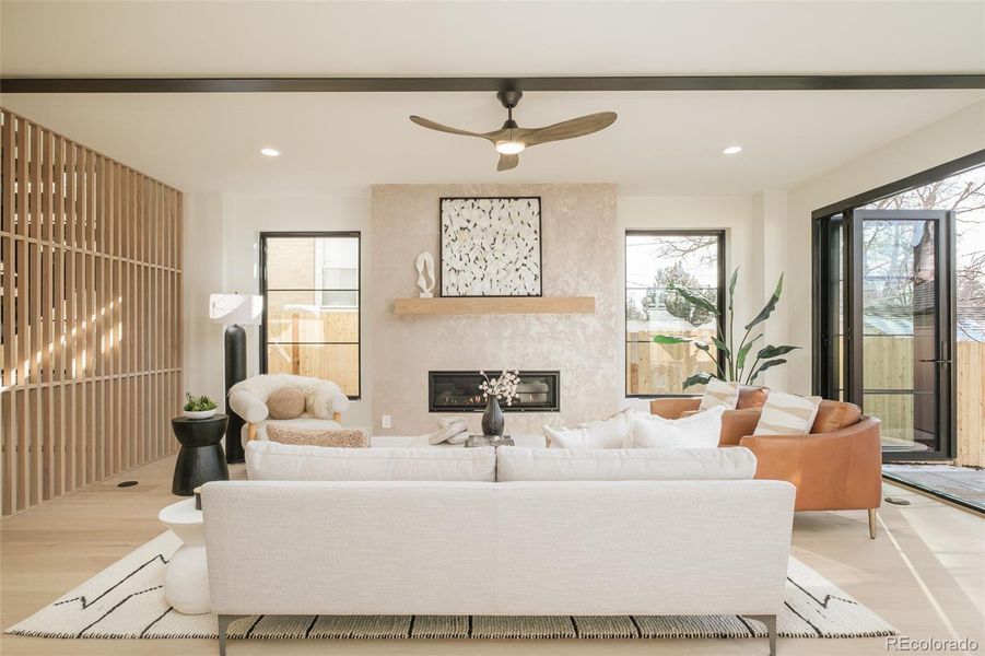 Furnished interior view inside a new home in , Denver (Image 13). Furnished interior view inside a new home in , Denver (Image 13).