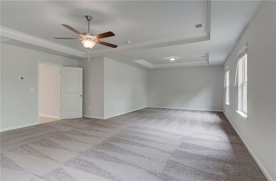 Spacious, unfurnished interior of a new home in Cambria at Traditions, Hampton (Image 26).