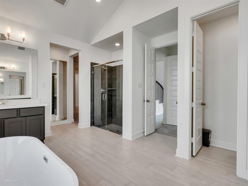 Furnished interior view inside a new home in ARTAVIA®, Conroe (Image 15). Furnished interior view inside a new home in ARTAVIA®, Conroe (Image 15).