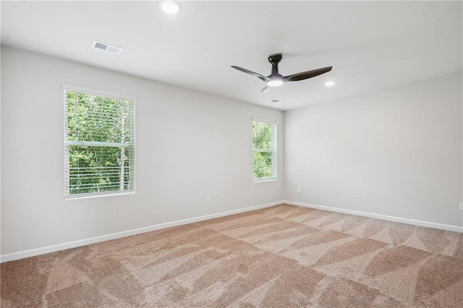 Spacious, unfurnished interior of a new home in River Walk Farm, Covington (Image 14). Spacious, unfurnished interior of a new home in River Walk Farm, Covington (Image 14).