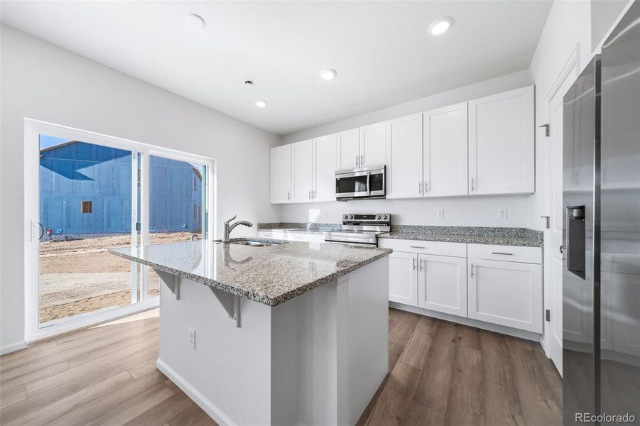 Furnished interior view inside a new home in , Aurora (Image 3).