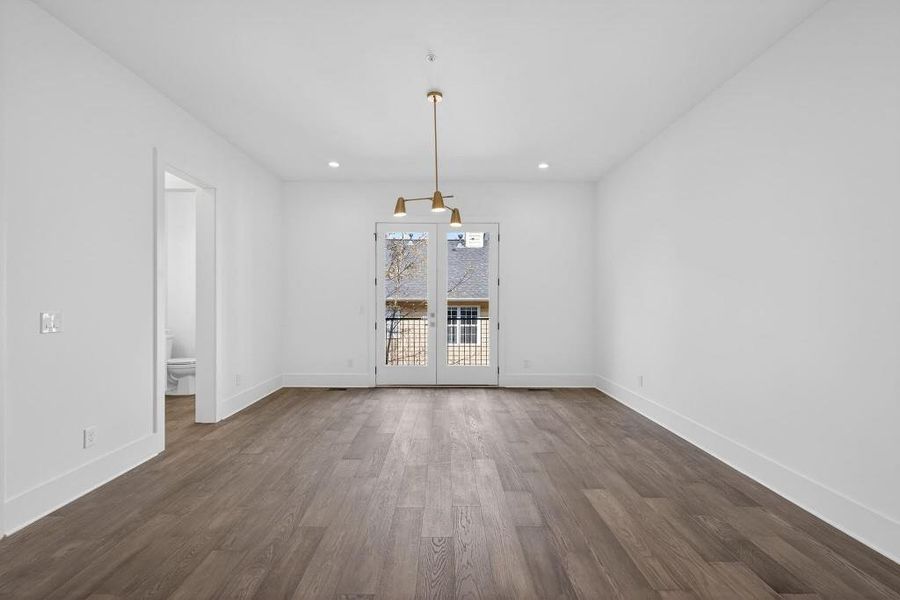 Spacious, unfurnished interior of a new home in Overlook at Moda, Decatur (Image 49). Spacious, unfurnished interior of a new home in Overlook at Moda, Decatur (Image 49).