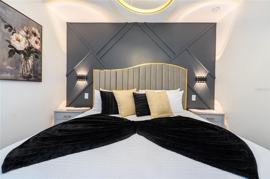 Furnished interior view inside a new home in , Kissimmee (Image 42).