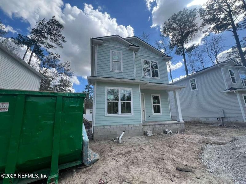 In-progress construction of a new home in , Jacksonville, FL (Image 23).