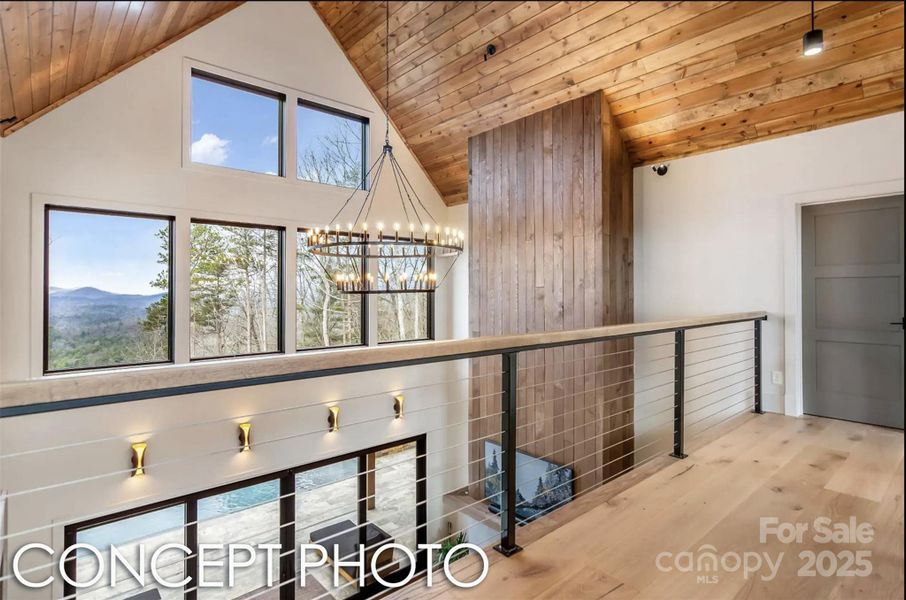 Furnished interior view inside a new home in , Black Mountain (Image 6).