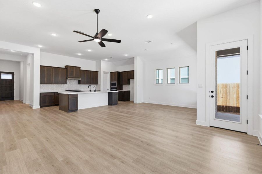 From Family Room to Open Concept Kitchen