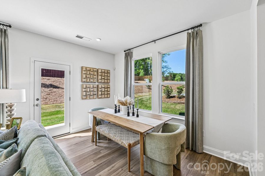 Model Home - Breakfast Area. Model Home - Breakfast Area.