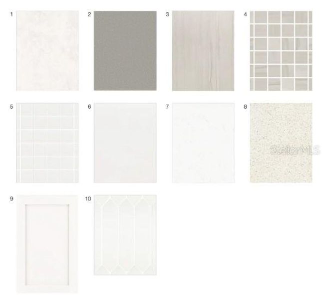 Sample of building materials used in homes in Windward Preserve, Cocoa (Image 11).