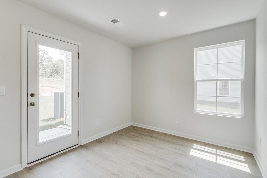 Spacious, unfurnished interior of a new home in Padgett Commons, Hopkins (Image 17). Spacious, unfurnished interior of a new home in Padgett Commons, Hopkins (Image 17).
