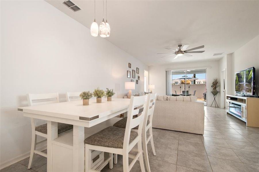 Furnished interior view inside a new home in , Winter Haven (Image 27).