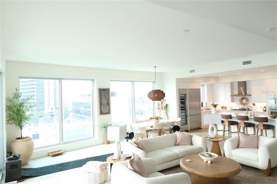 Furnished interior view inside a new home in Altura Bayshore, Tampa (Image 6). Furnished interior view inside a new home in Altura Bayshore, Tampa (Image 6).