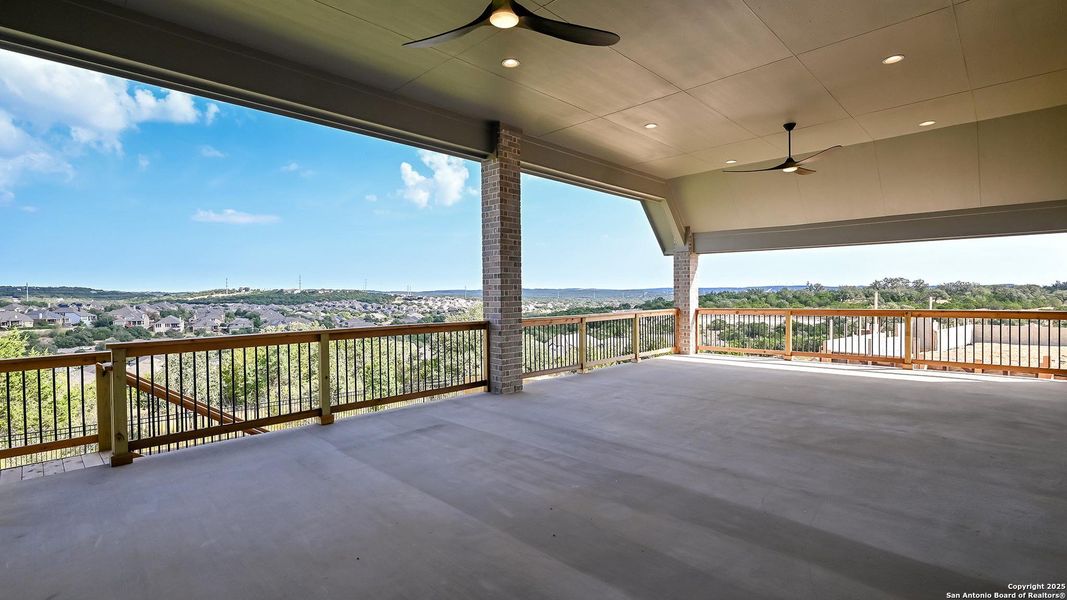 Exterior details and patio area of a home in Johnson Ranch 70', Bulverde (Image 3). Exterior details and patio area of a home in Johnson Ranch 70', Bulverde (Image 3).