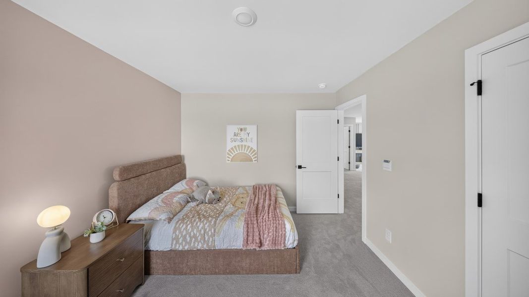 Furnished interior view inside a new home in Westport, York (Image 42).