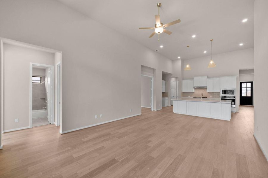 Spacious, unfurnished interior of a new home in The Highlands, Porter (Image 14).