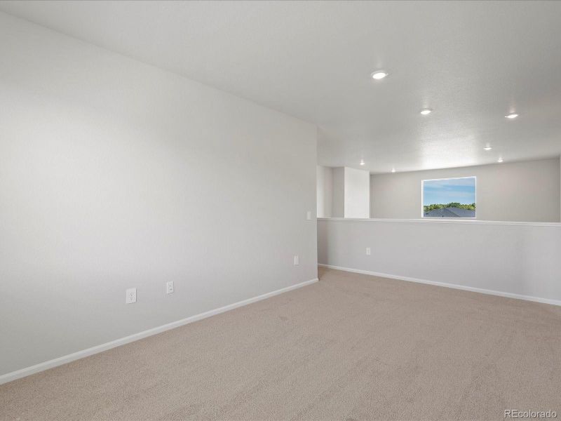 Spacious, unfurnished interior of a new home in Poudre Heights: The Alpine Collection, Windsor (Image 26).