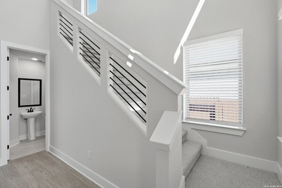 Spacious, unfurnished interior of a new home in Stillwater Ranch, San Antonio (Image 22). Spacious, unfurnished interior of a new home in Stillwater Ranch, San Antonio (Image 22).