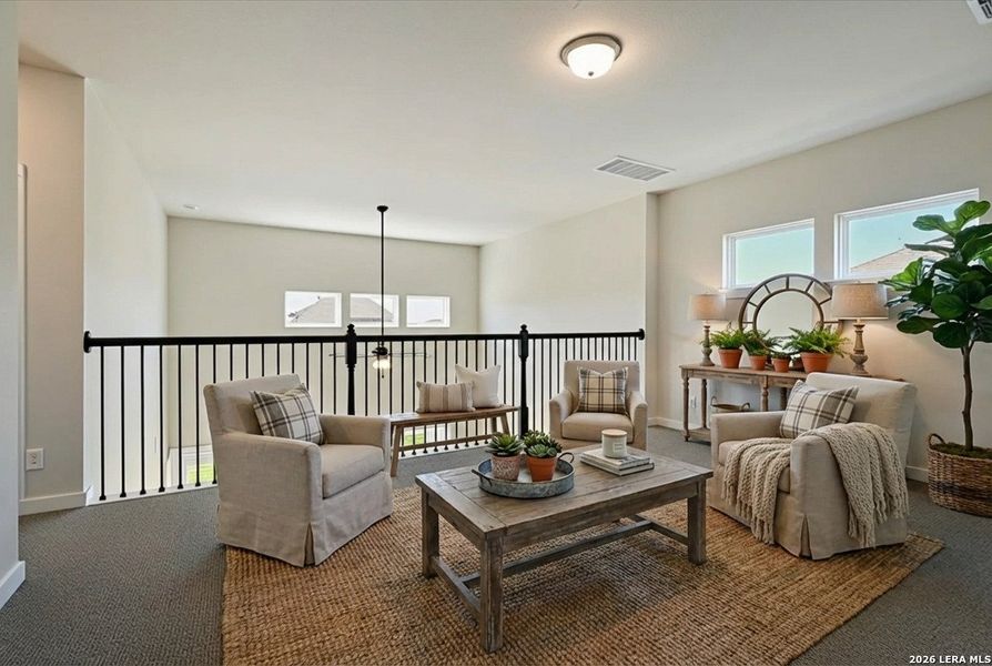 Furnished interior view inside a new home in Foxbrook, Cibolo (Image 12).