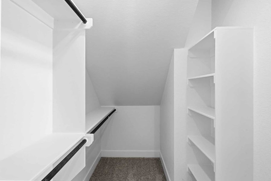 Furnished interior view inside a new home in Bridgeland, Cypress (Image 8). Furnished interior view inside a new home in Bridgeland, Cypress (Image 8).