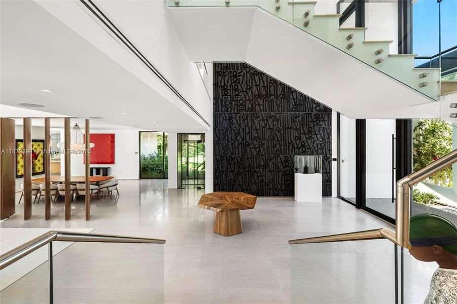 Furnished interior view inside a new home in , Coral Gables (Image 22).