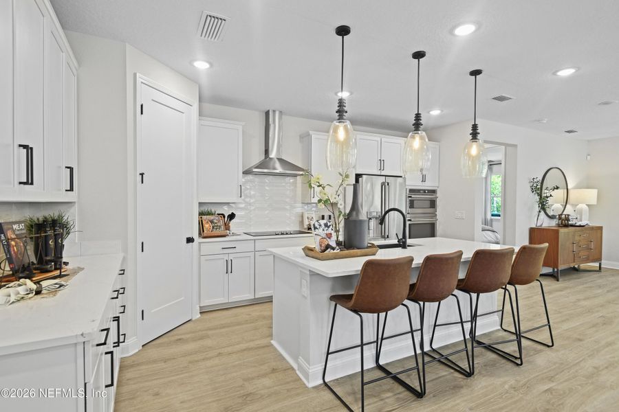 Furnished interior view inside a new home in Brookestone, St. Augustine (Image 8).