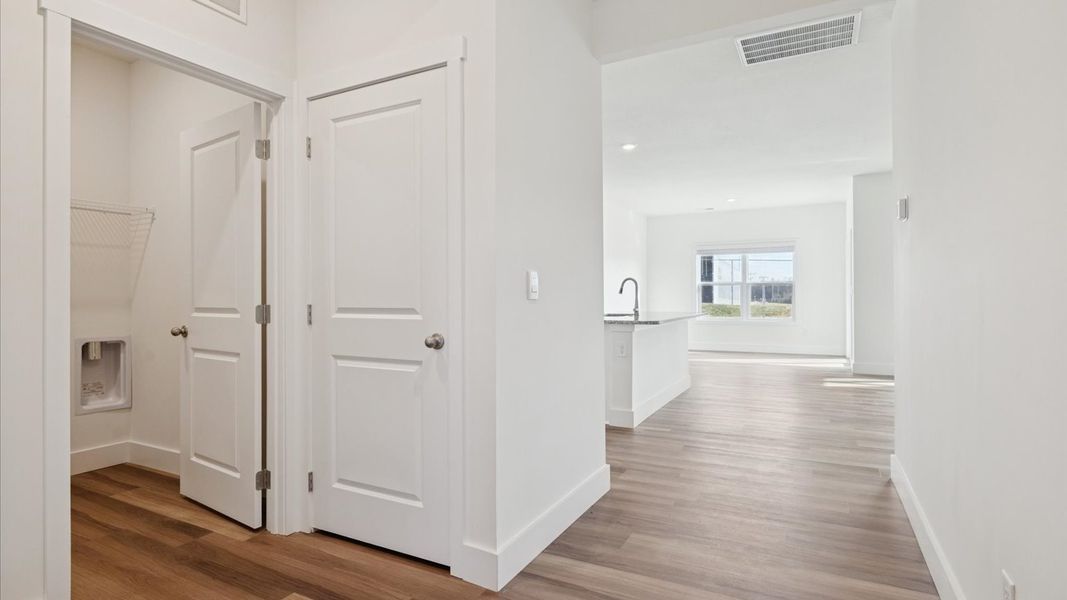 Spacious, unfurnished interior of a new home in Millstone Village, Morristown (Image 10). Spacious, unfurnished interior of a new home in Millstone Village, Morristown (Image 10).
