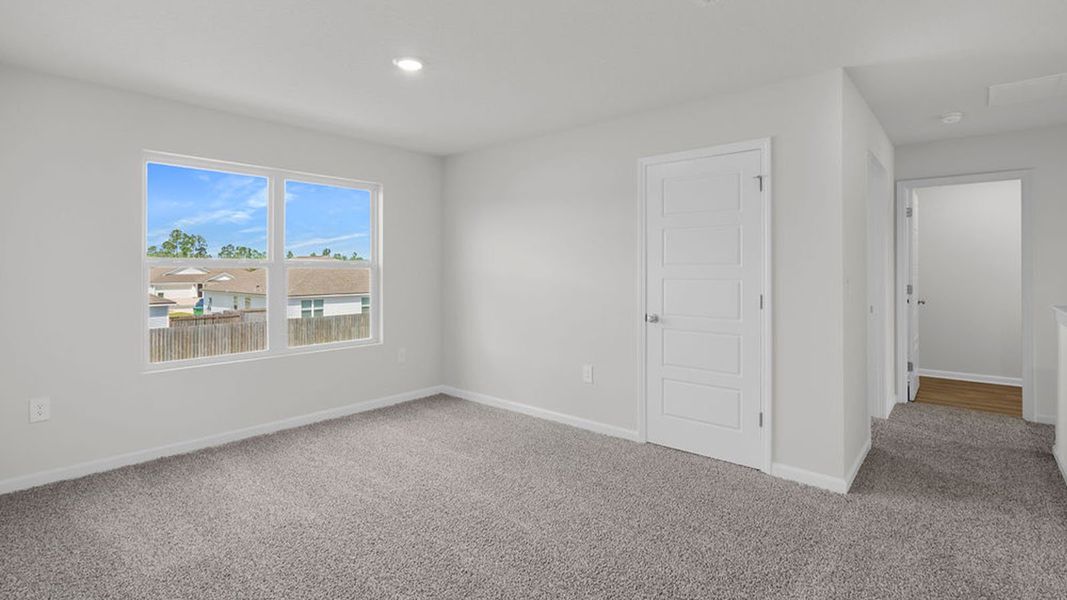 Spacious, unfurnished interior of a new home in Wesley Park, Crawfordville (Image 22).