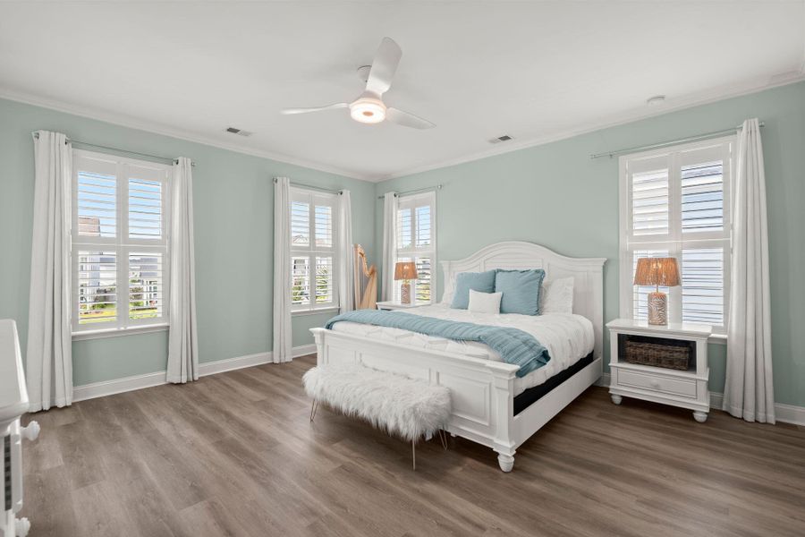 Furnished interior view inside a new home in Nexton, Summerville (Image 32). Furnished interior view inside a new home in Nexton, Summerville (Image 32).