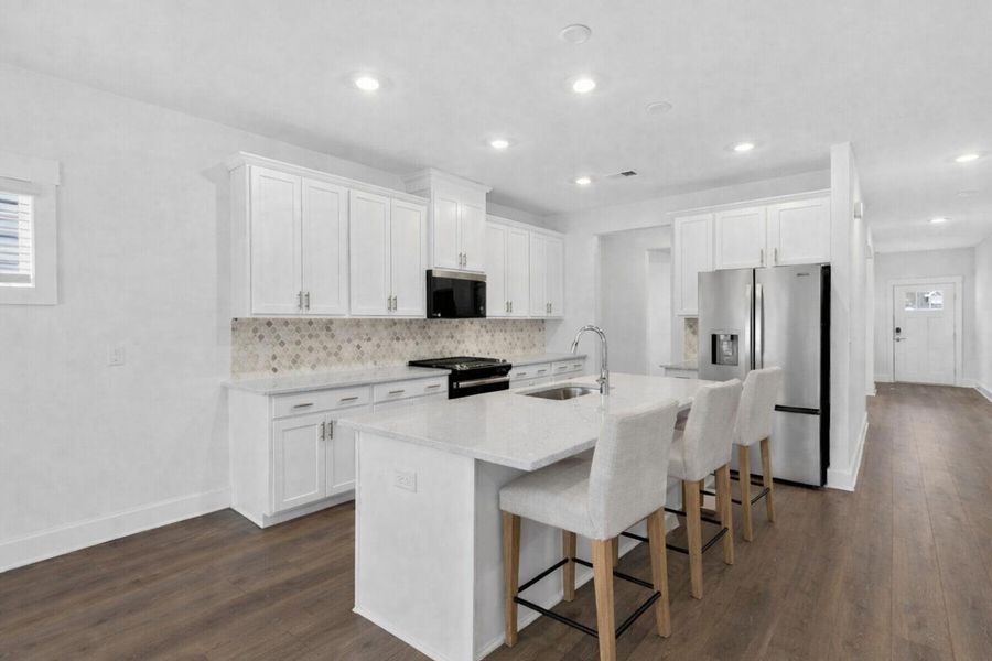 Furnished interior view inside a new home in , Summerville (Image 14). Furnished interior view inside a new home in , Summerville (Image 14).