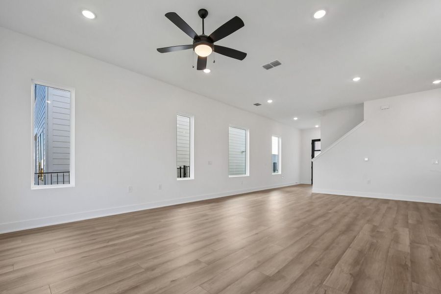 Spacious, unfurnished interior of a new home in Novel, Austin (Image 16). Spacious, unfurnished interior of a new home in Novel, Austin (Image 16).