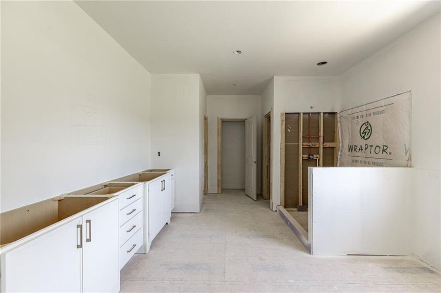 In-progress construction of a new home in , Buford, GA (Image 39).