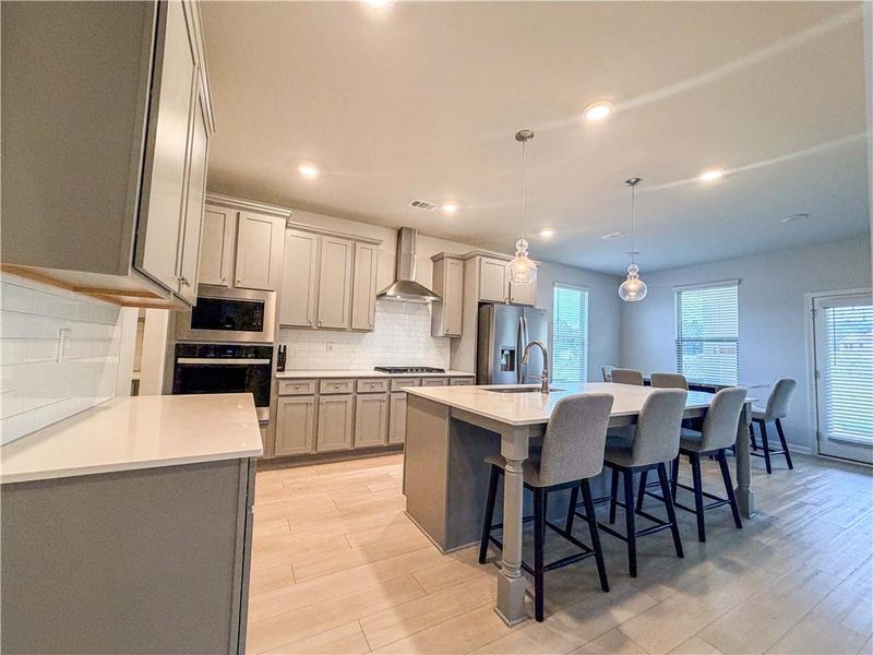Furnished interior view inside a new home in , Stockbridge (Image 76).
