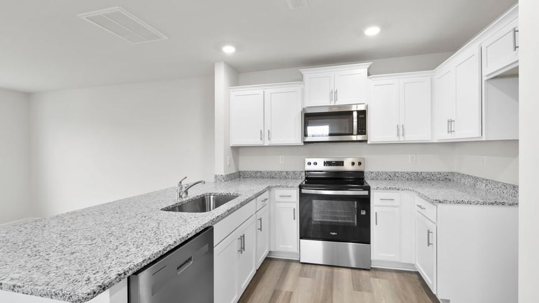Furnished interior view inside a new home in Covington Village, Greer (Image 8).