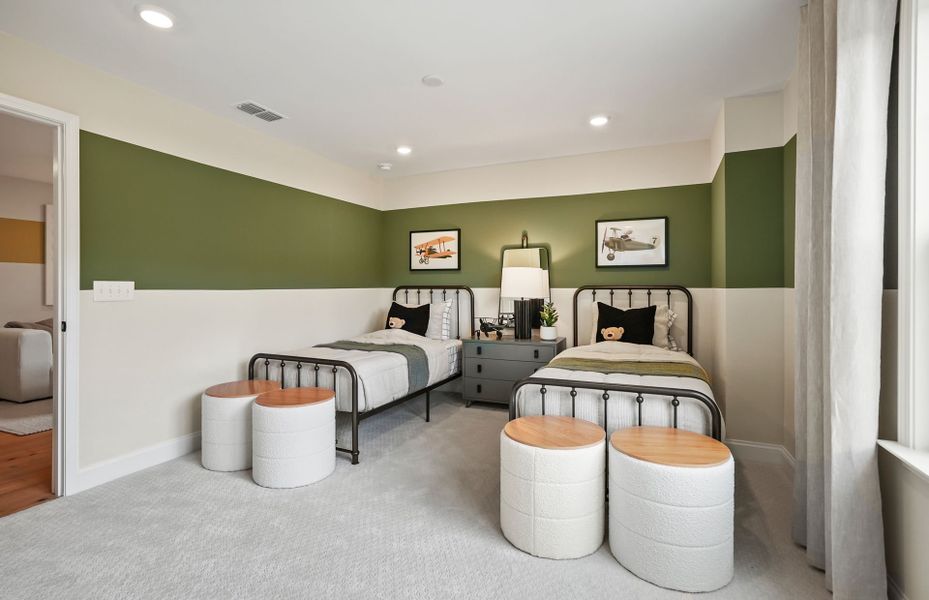 Furnished interior view inside a new home in Forest Creek, Waxhaw (Image 48).