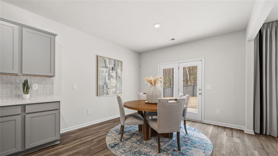 Furnished interior view inside a new home in Jackson Landing, Jefferson (Image 10). Furnished interior view inside a new home in Jackson Landing, Jefferson (Image 10).