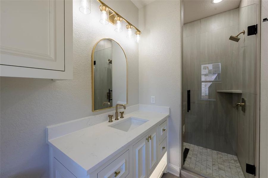 Furnished interior view inside a new home in , Bullard (Image 17).